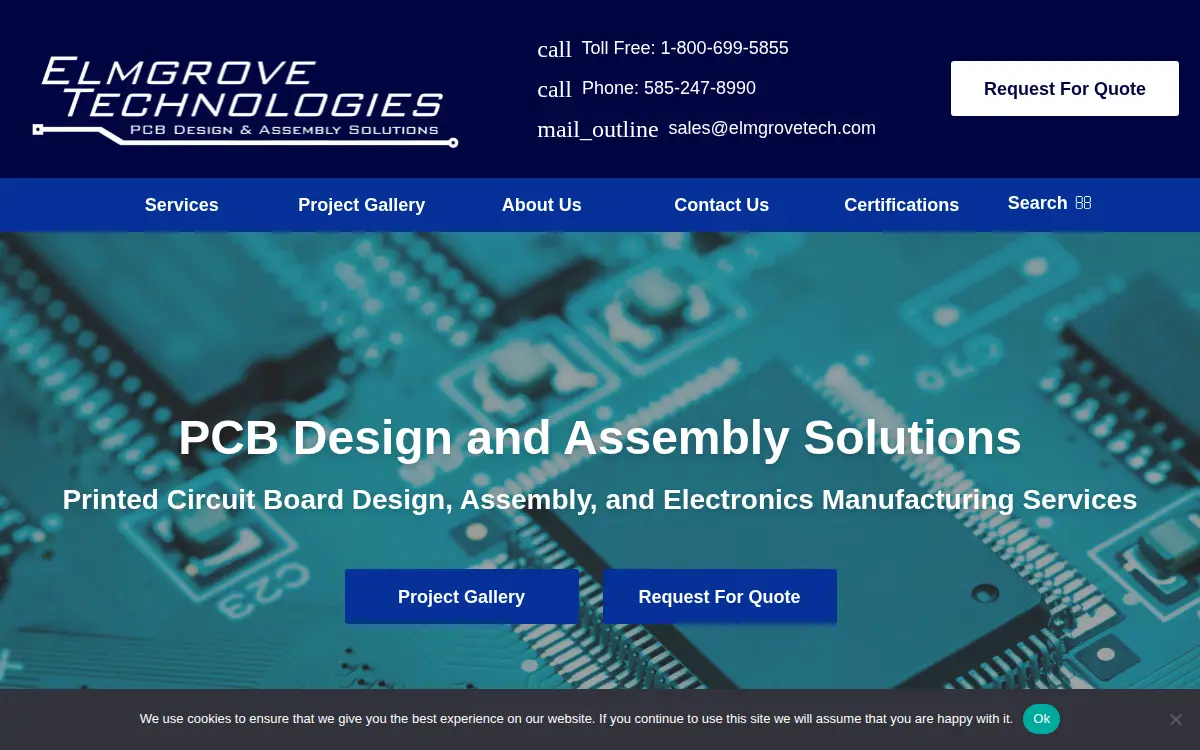 Homepage of Photonamics INC
