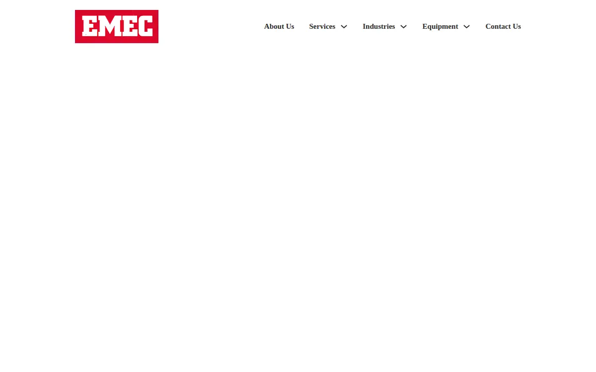 Homepage of Engineered Manufacturing & Equipment Company