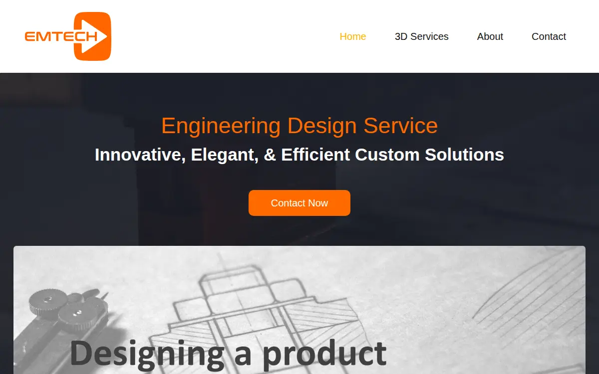 Homepage of Expedition Mobility Technology LLC