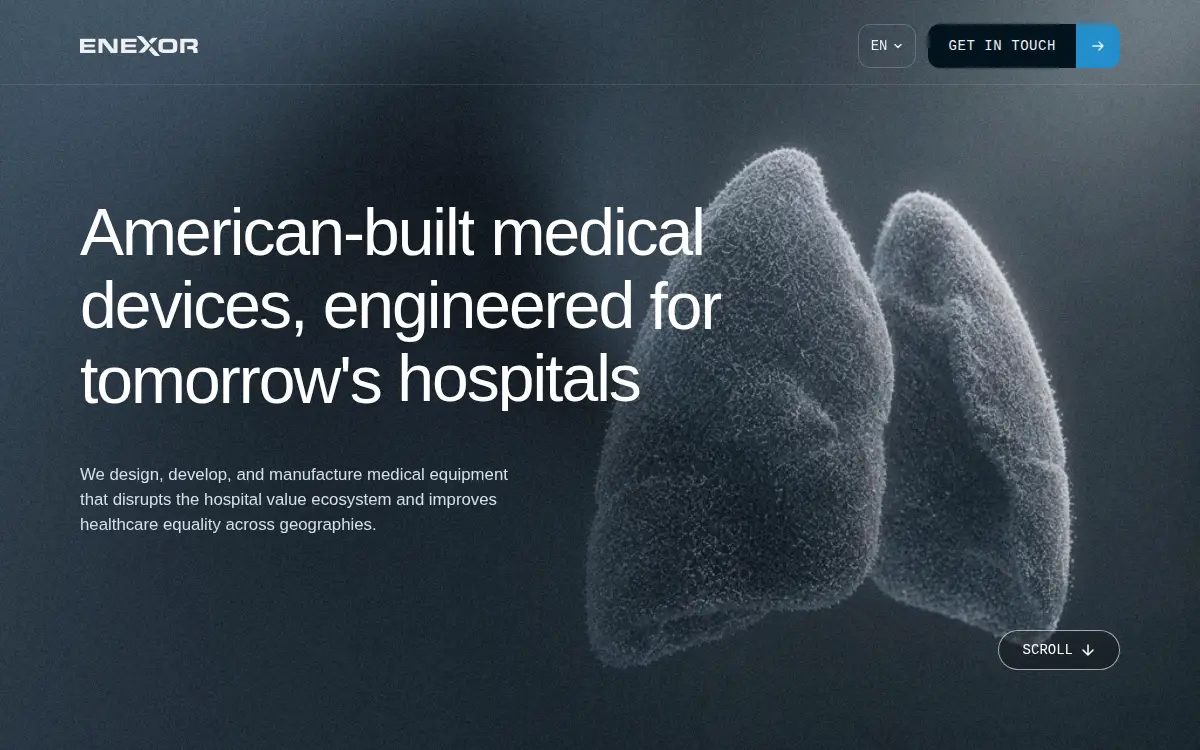 Homepage of Enexor Health Systems, LLC