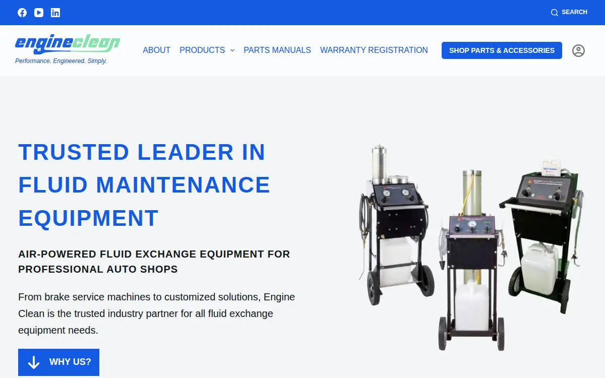 Homepage of Venturi Technologies LLC