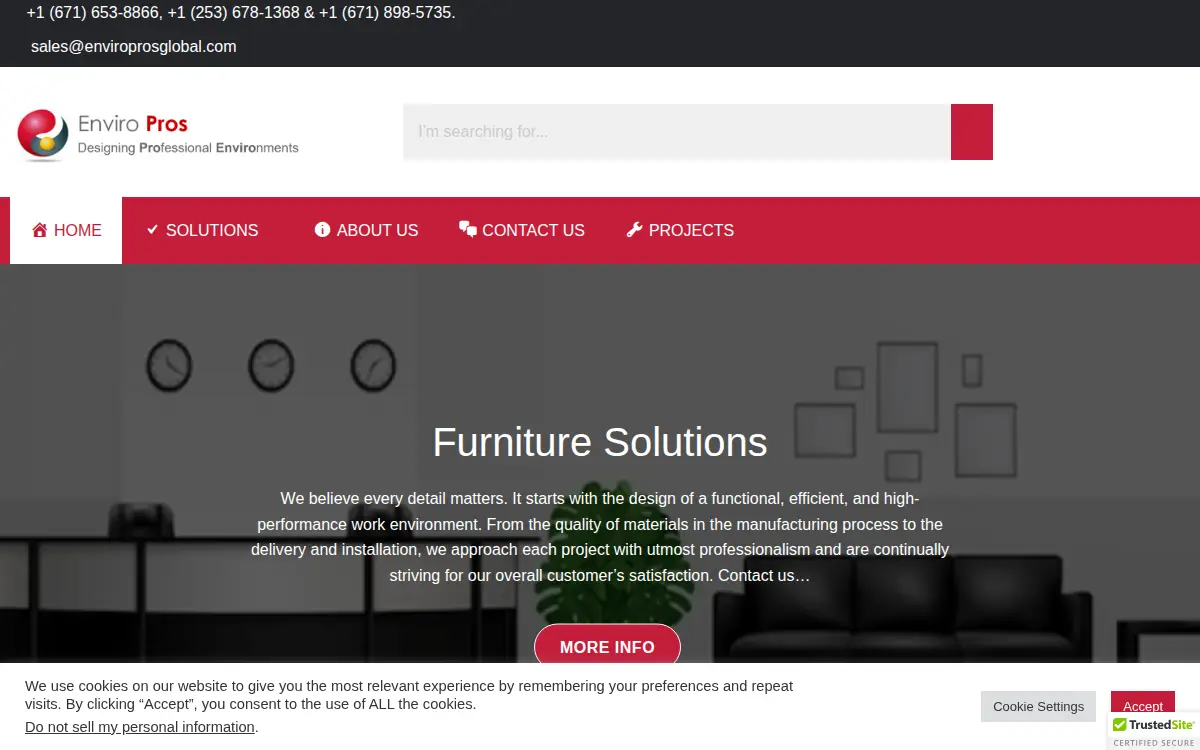 Homepage of Vanessa Acierto