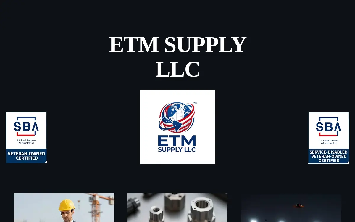 Homepage of Etm Supply LLC