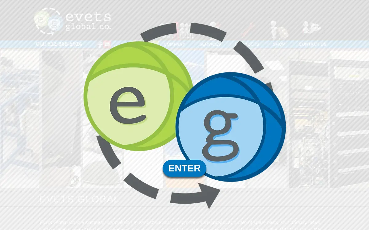 Homepage of Global Evets Co., INC.