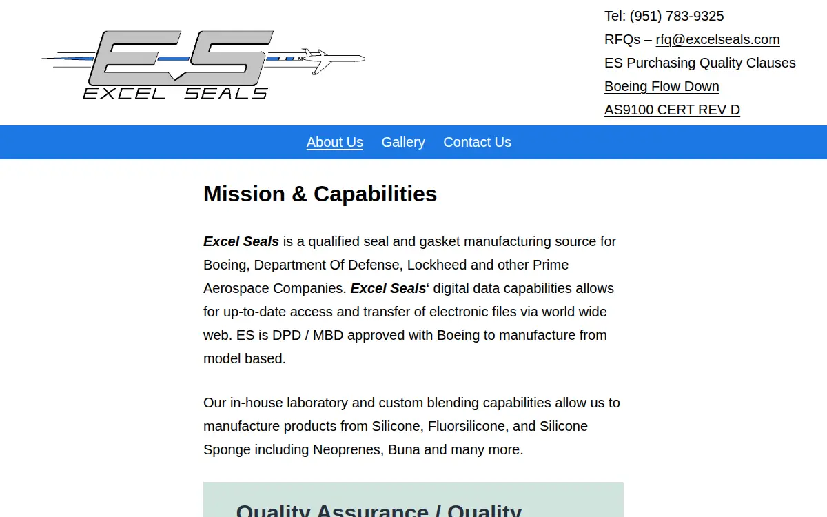 Homepage of Finova LLC