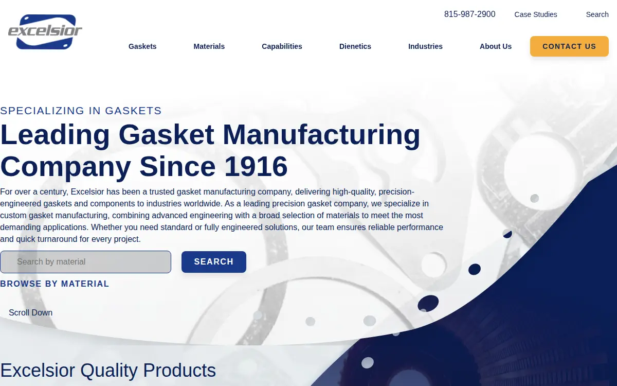 Homepage of Excelsior LLC