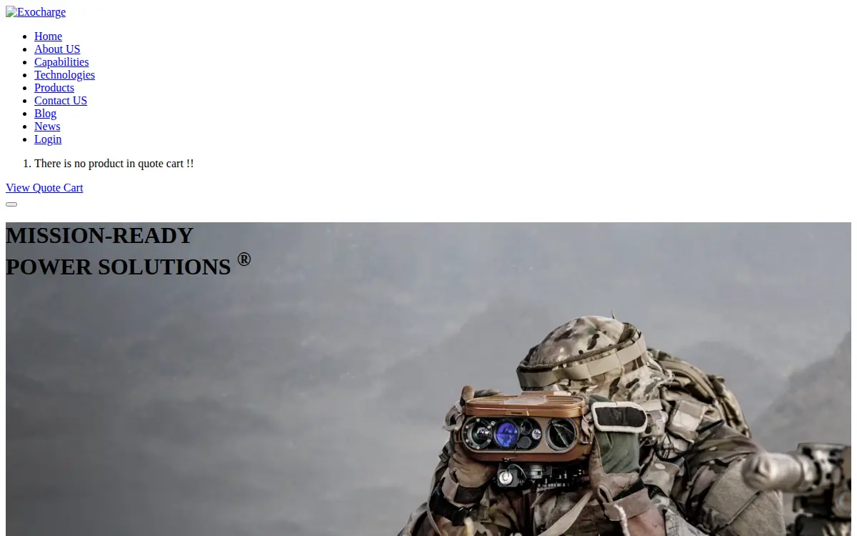 Homepage of Xentris Wireless LLC
