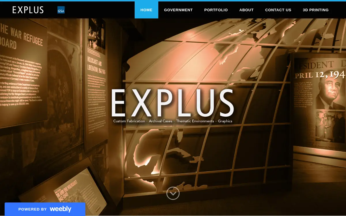 Homepage of Explus, INC.