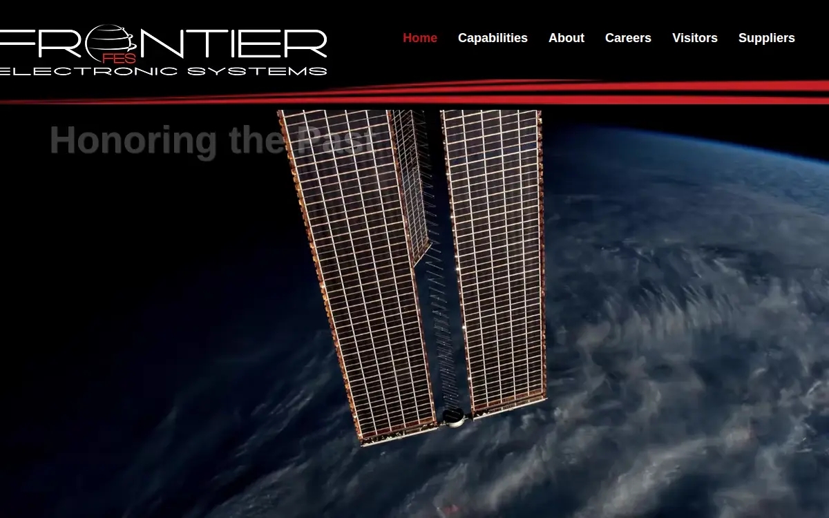 Homepage of Frontier Electronic Systems CORP