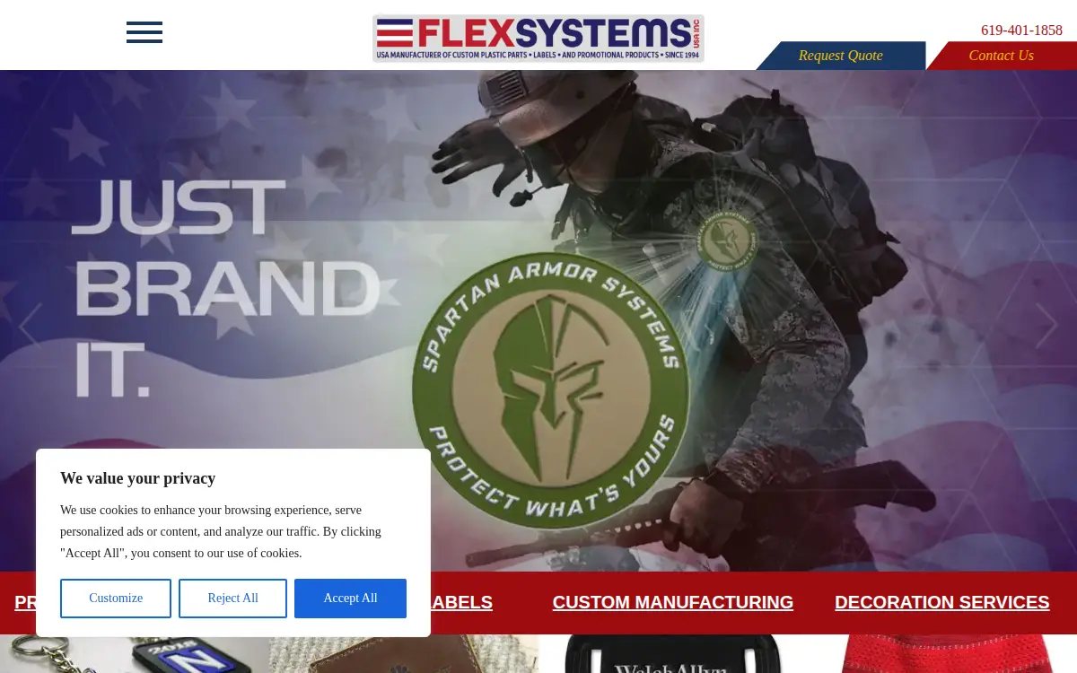 Homepage of Flexsystems Usa, INC