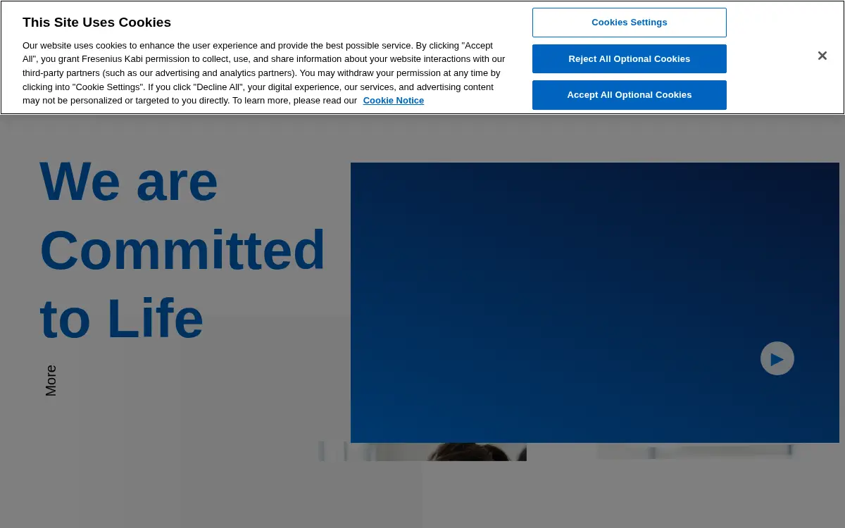 Homepage of Fenwal, INC.