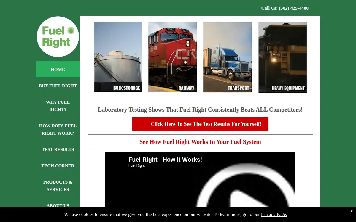 Homepage of Fairville Products INC
