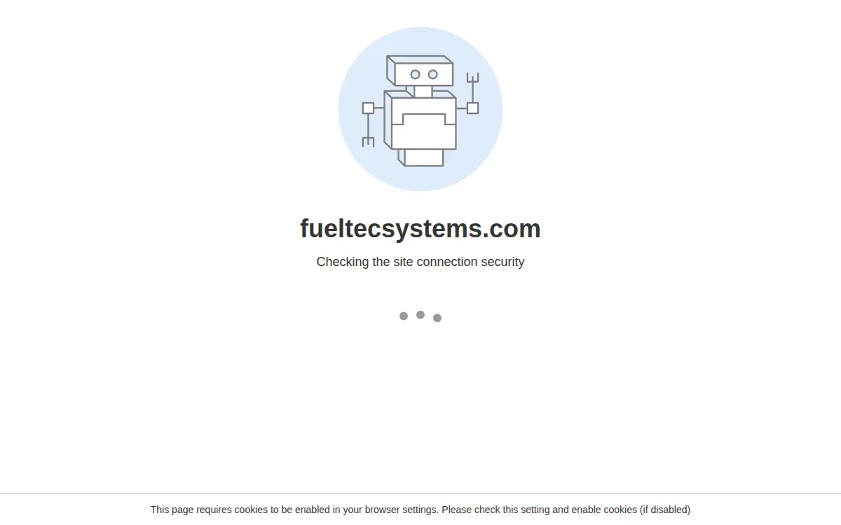 Homepage of Fueltec Systems LLC
