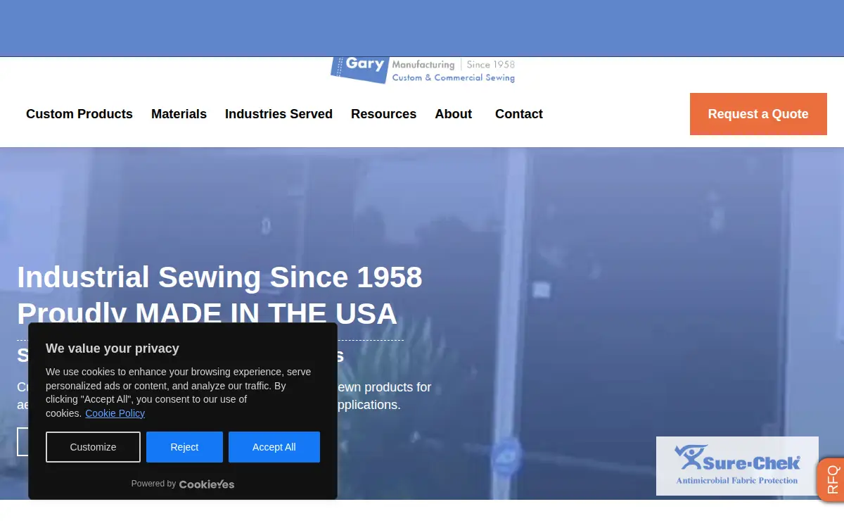 Homepage of Gmi INC