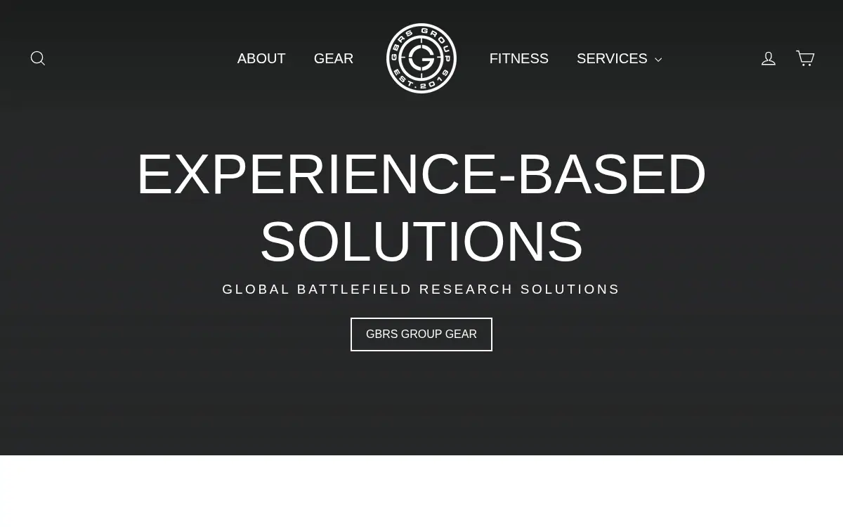 Homepage of Gbrs Group LLC