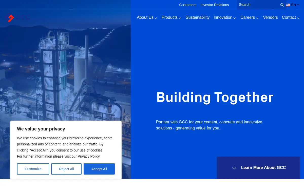 Homepage of Gcc Permian LLC
