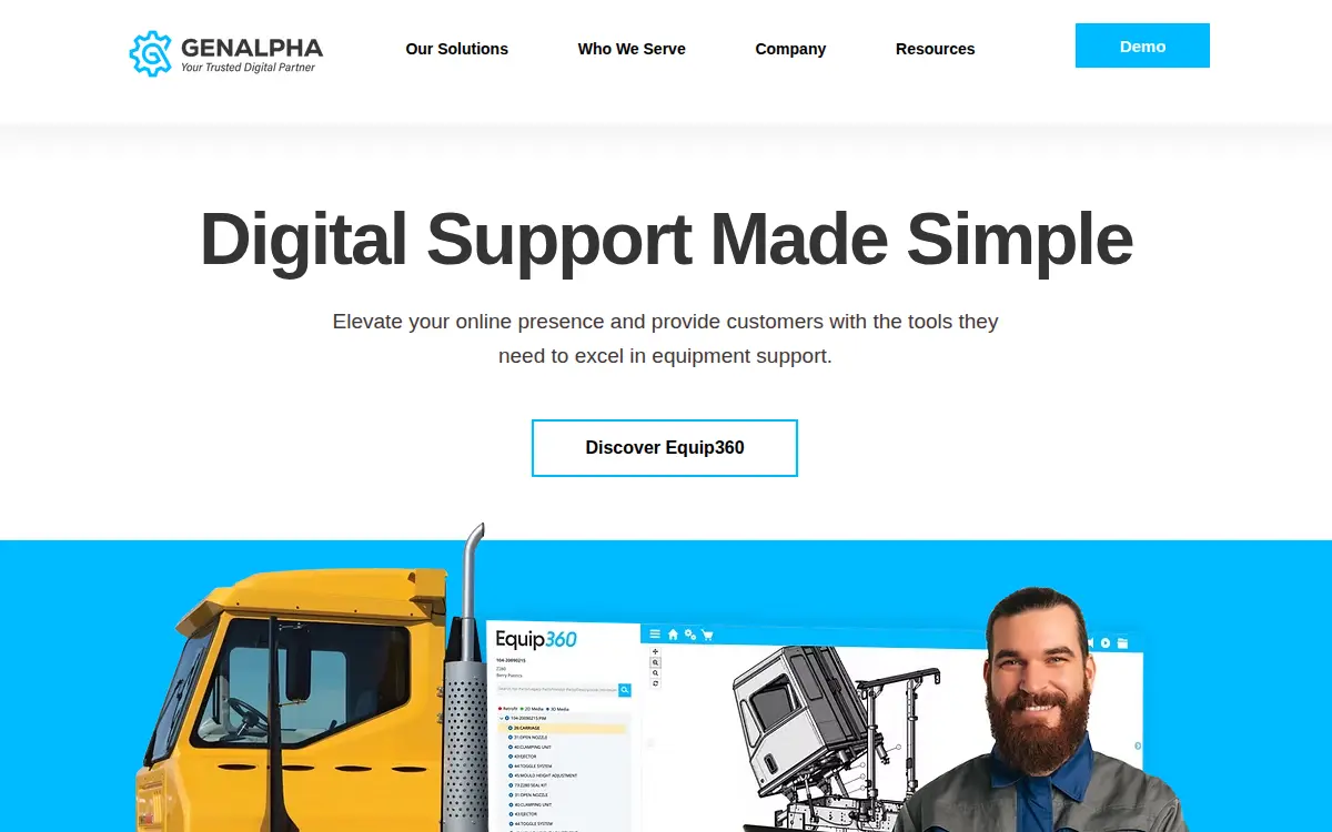 Homepage of Genalpha Nuclear Technologies LLC