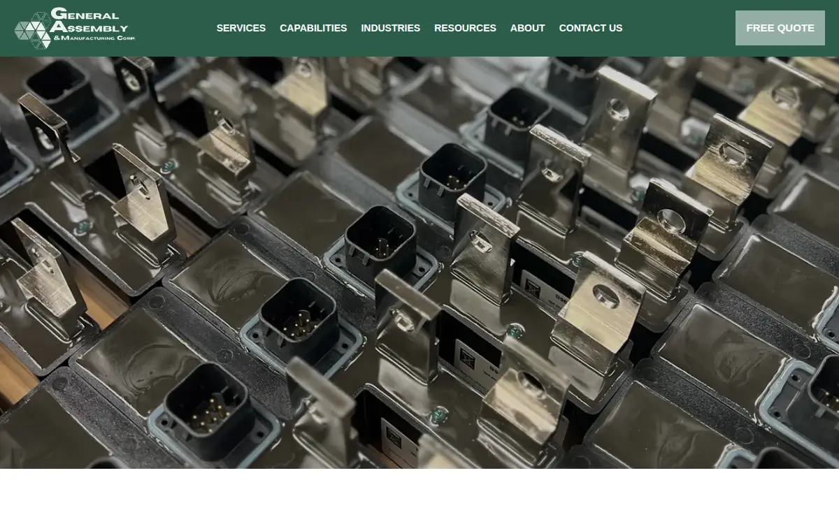 Homepage of General Assembly & Manufacturing CORP