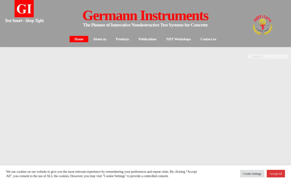 Homepage of Germann Instruments, INC