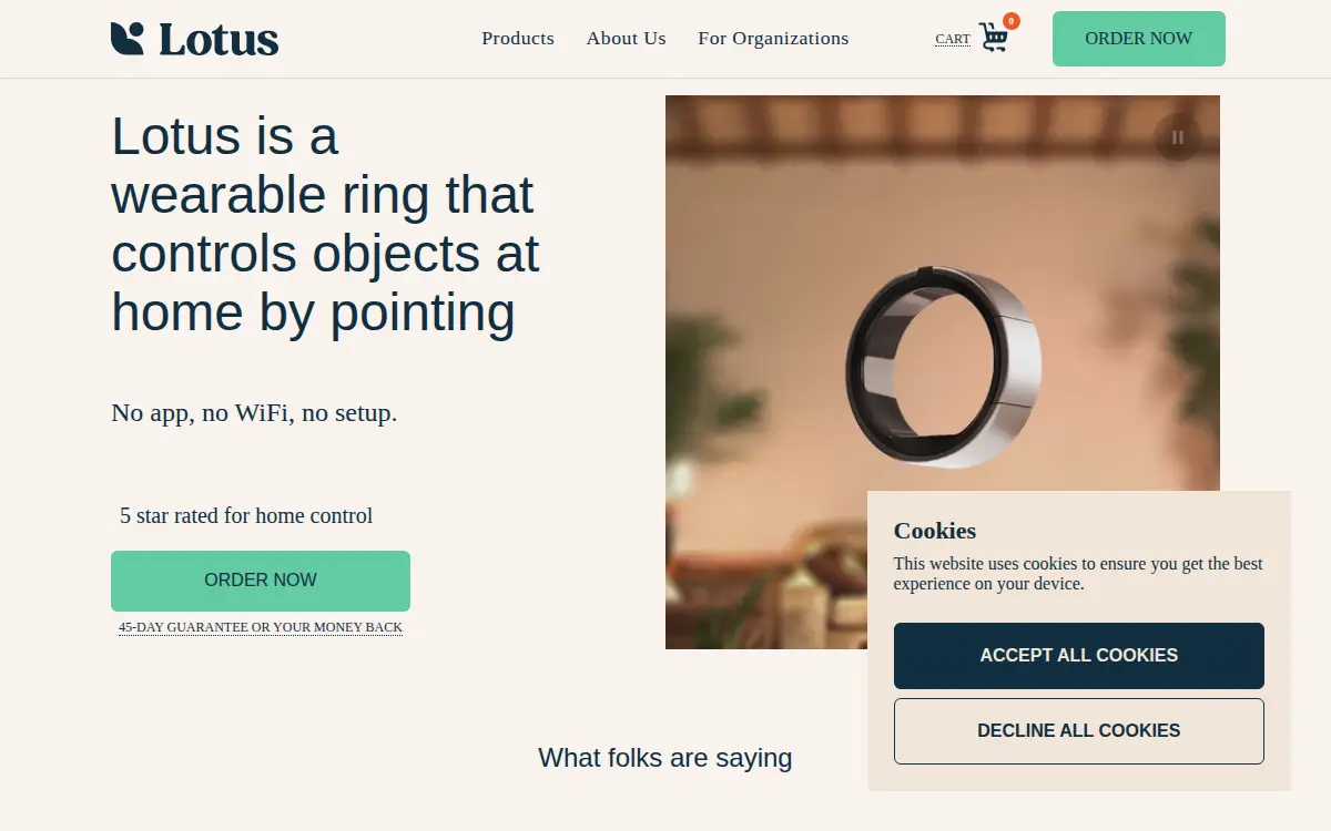 Homepage of Lotus Laboratories INC