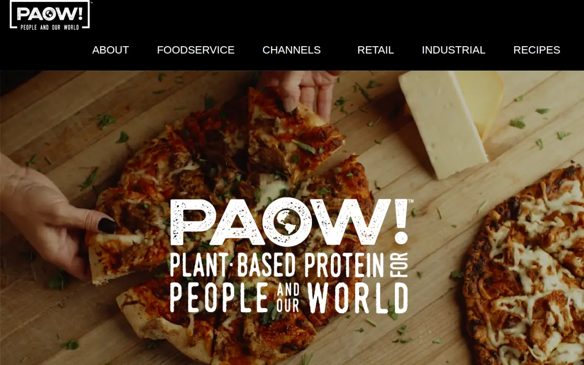 Homepage of Future Foods Enterprises, LLC