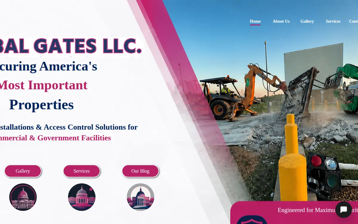 Homepage of Global Gates LLC