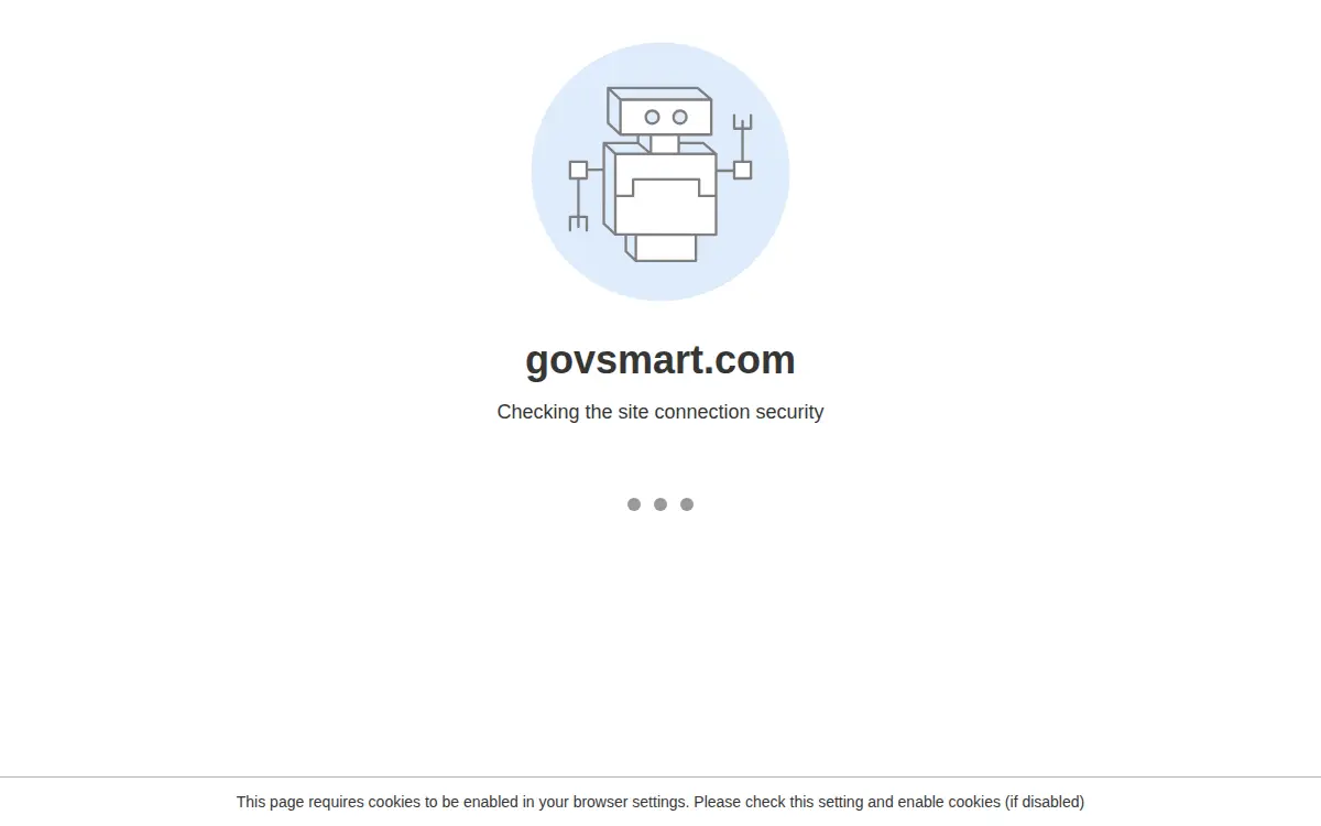 Homepage of Govsmart, INC.