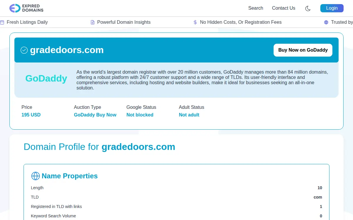 Homepage of Grade INC.