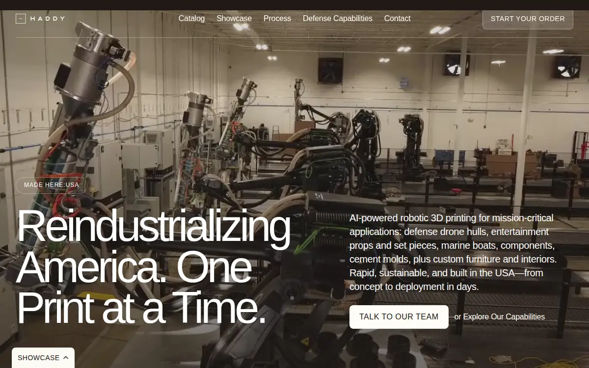 Homepage of Haddy INC