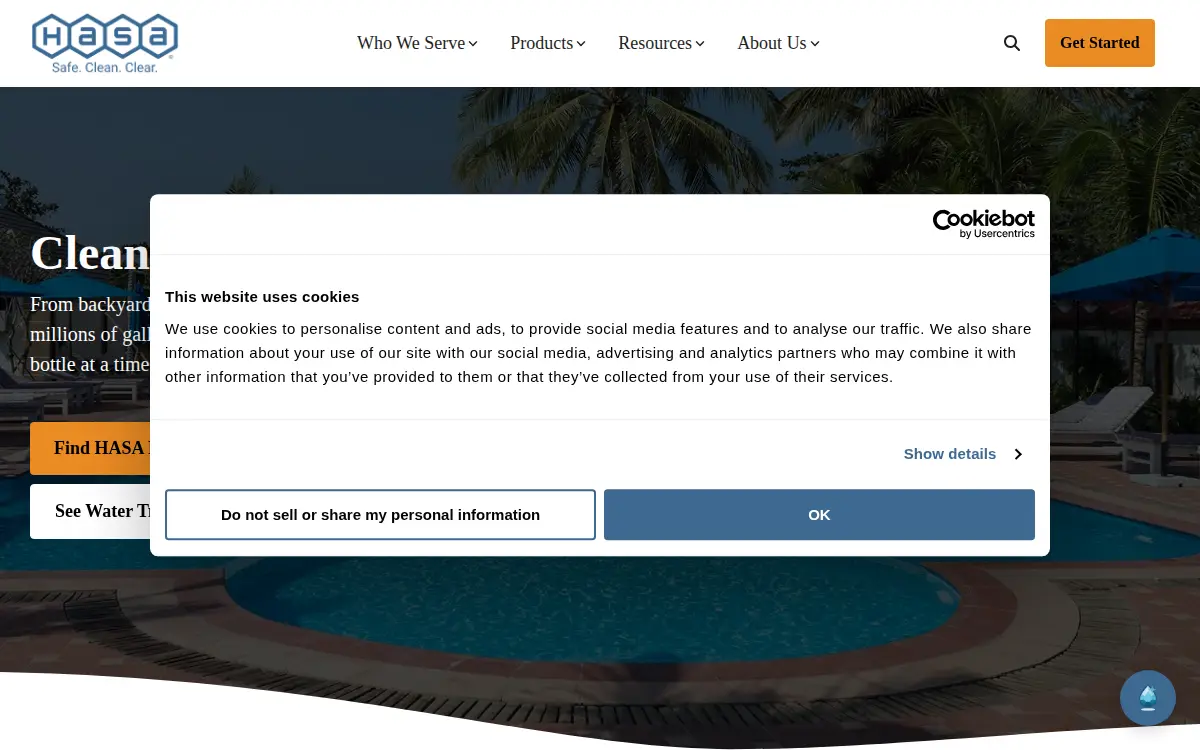 Homepage of Hasa, INC
