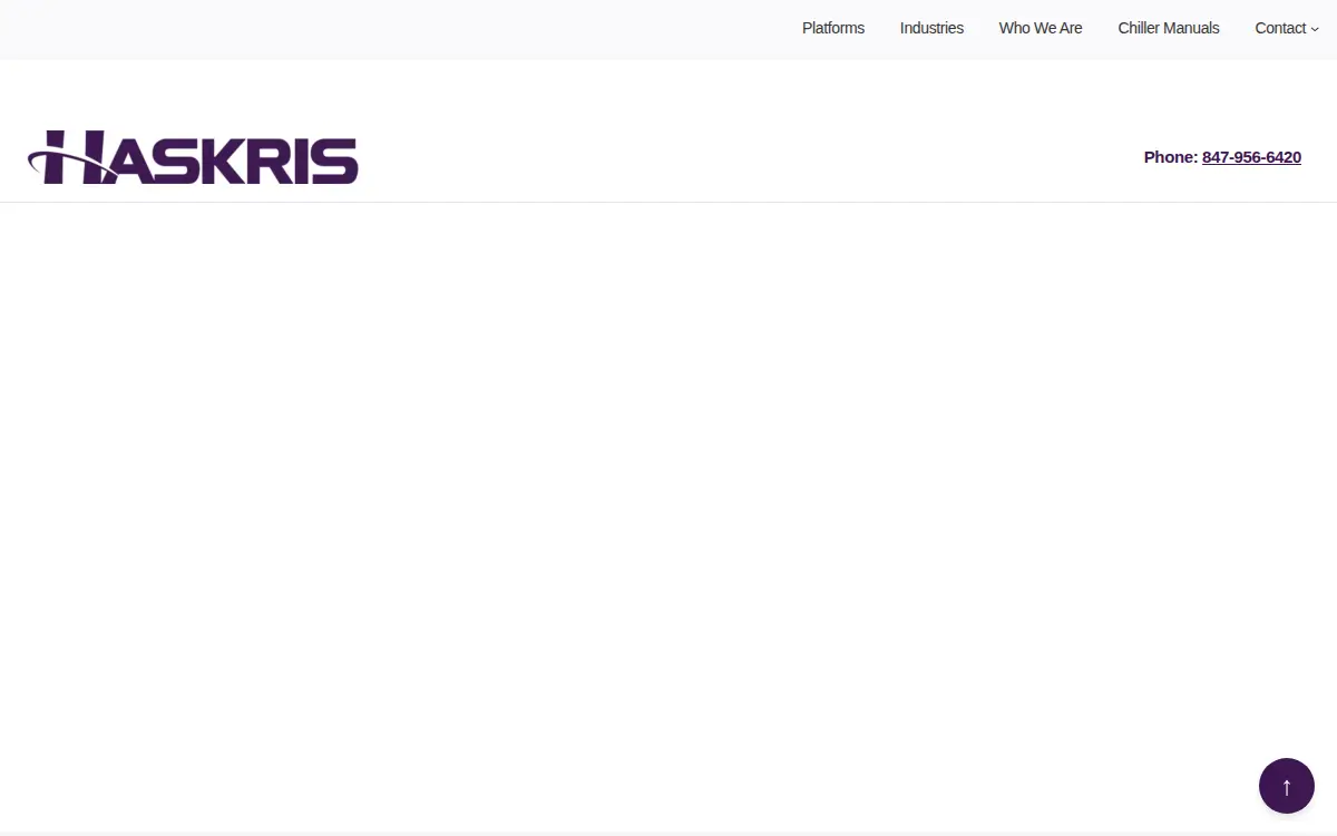 Homepage of Haskris CO