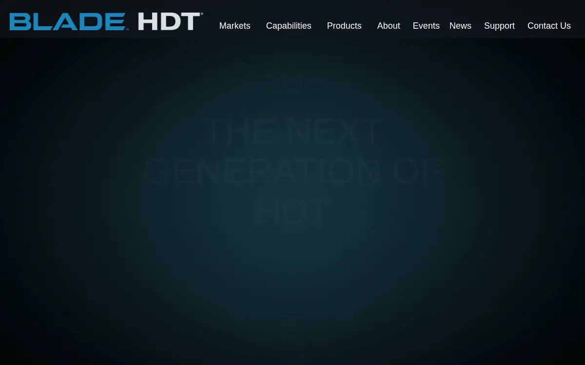 Homepage of Hunter Defense Technologies, INC.