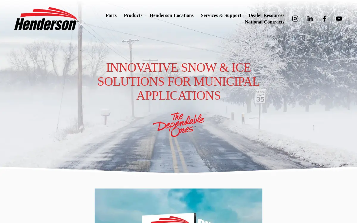 Homepage of Henderson Products, INC