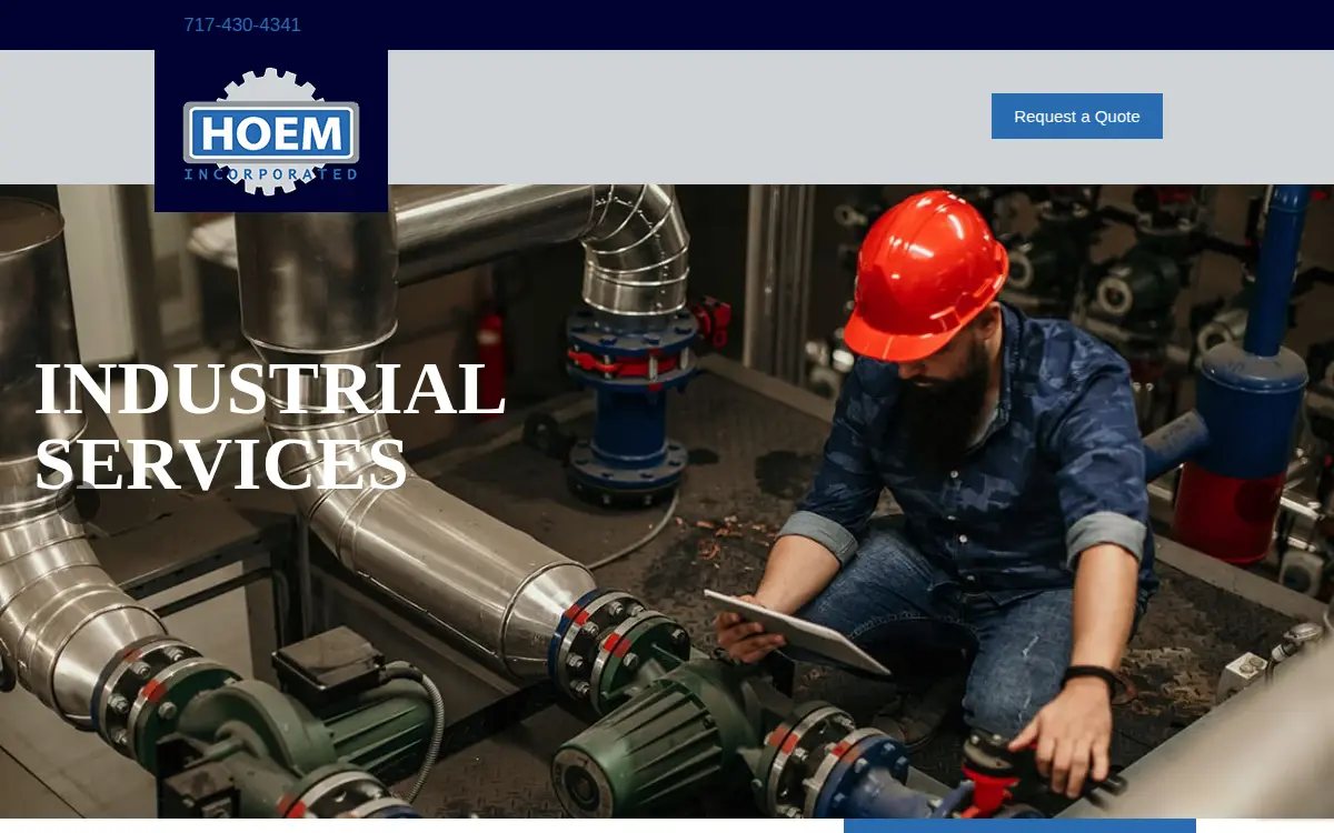 Homepage of Hoem INC