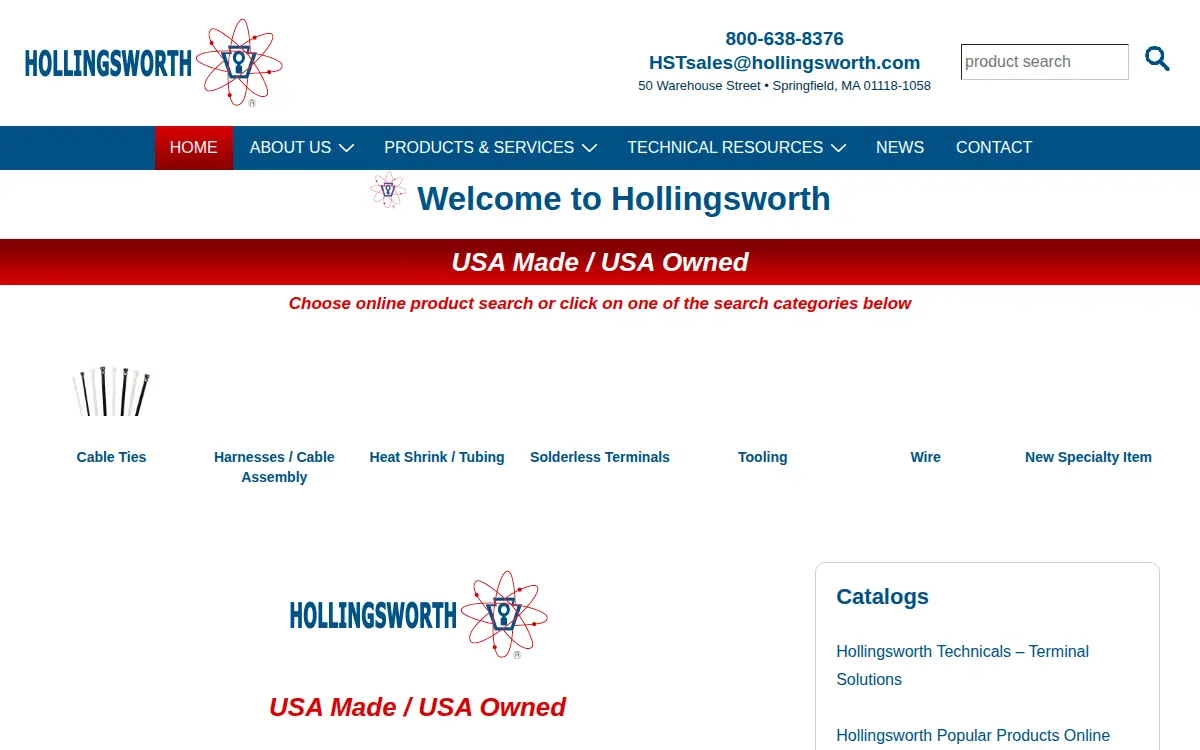 Homepage of Electro-term, INC.