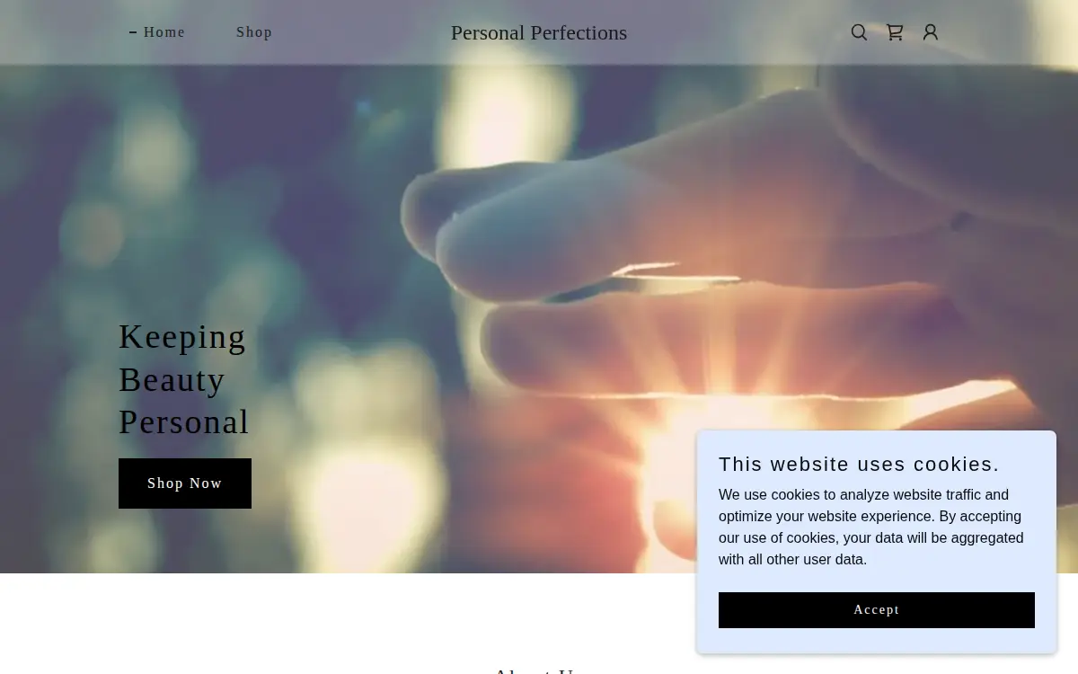 Homepage of Royal Beverages LLC