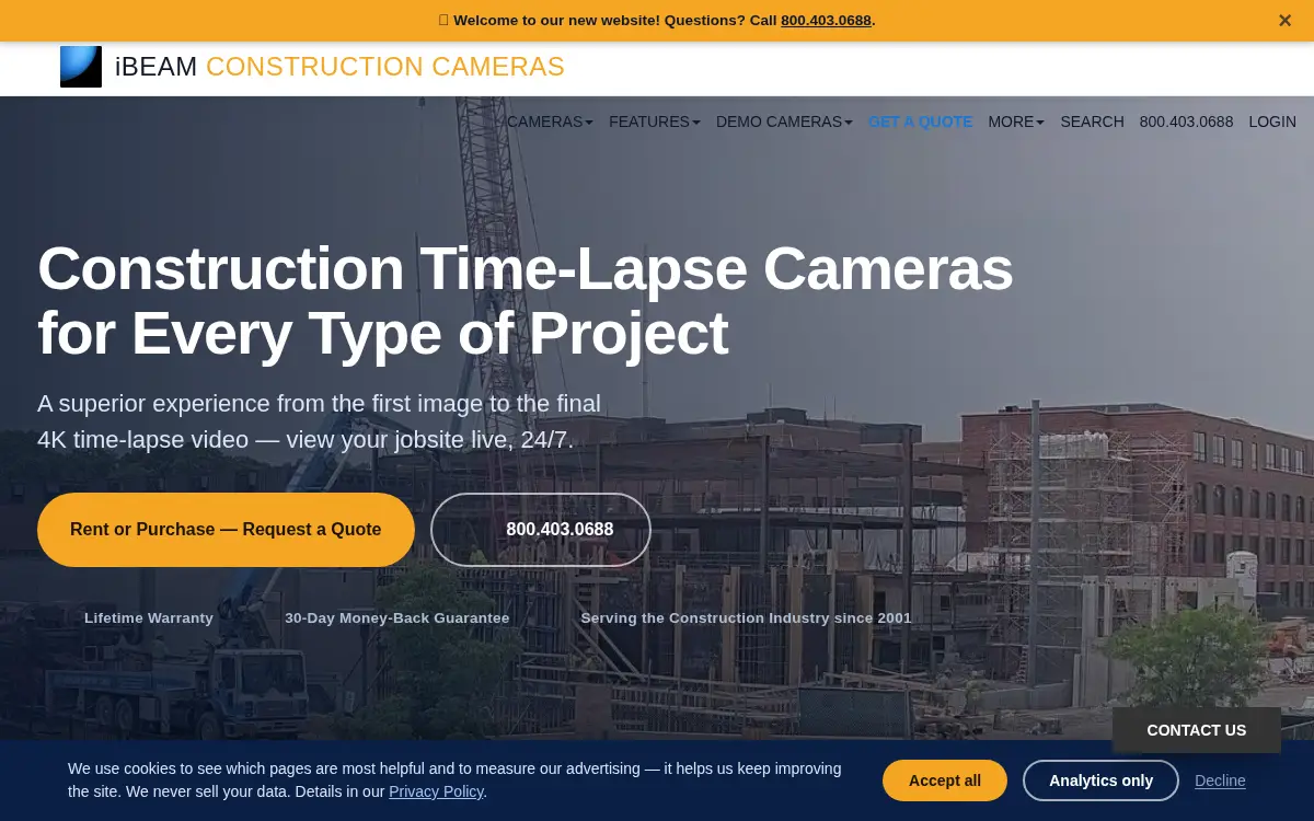Homepage of Ibeam Systems INC