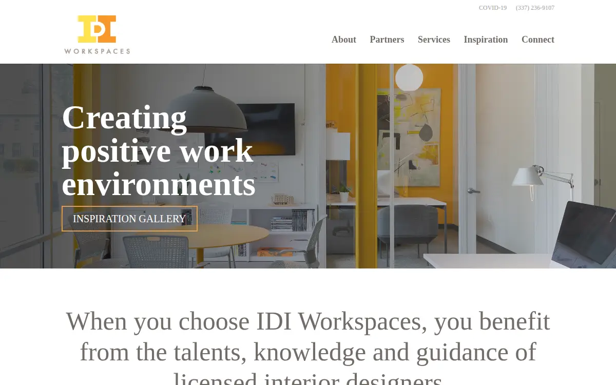 Homepage of Innovative Intelligent Design, INC.