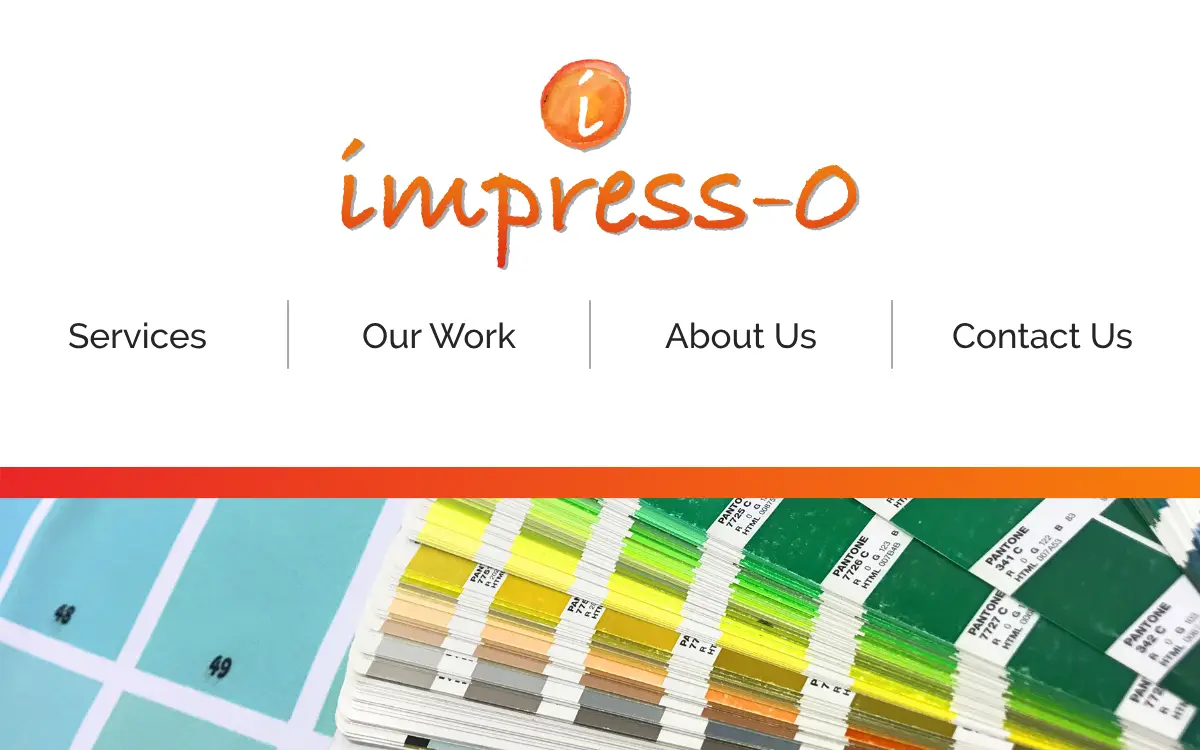 Homepage of Impress-o, LLC