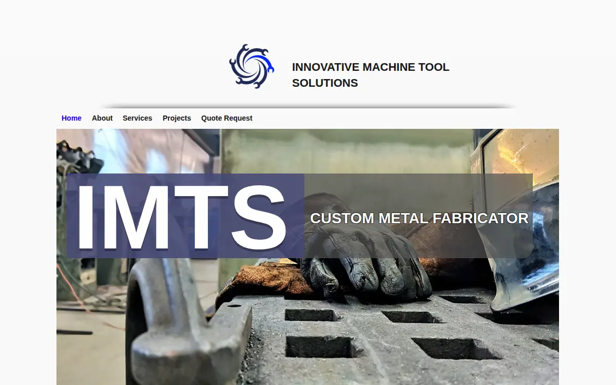 Homepage of Innovative Machine Tool Solutions INC