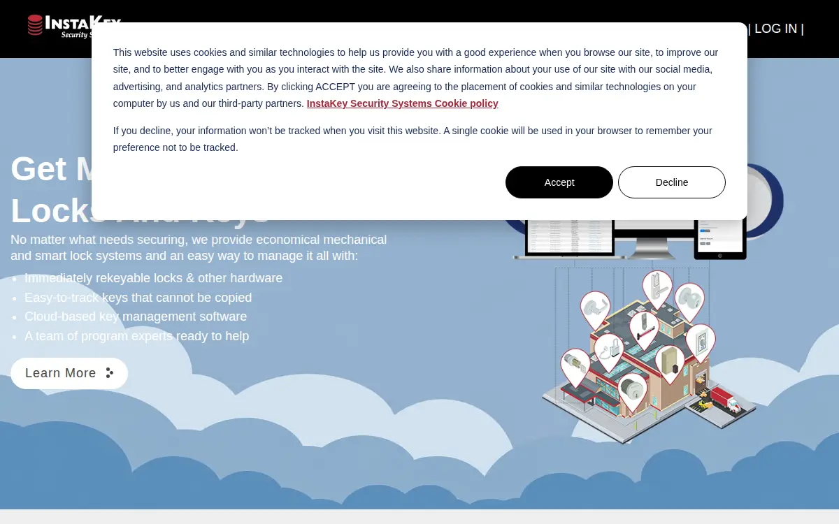 Homepage of Shield Security Systems, L.l.c.