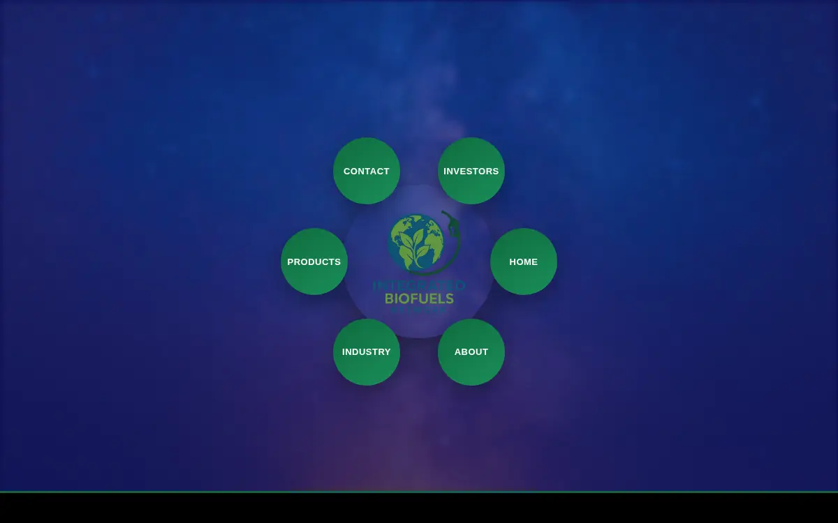 Homepage of Integrated Biofuels Network