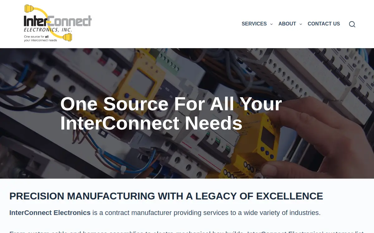 Homepage of Inter-connect Electronics, INC