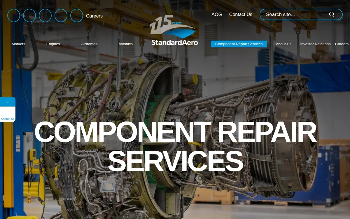 Homepage of International Governor Services, LLC