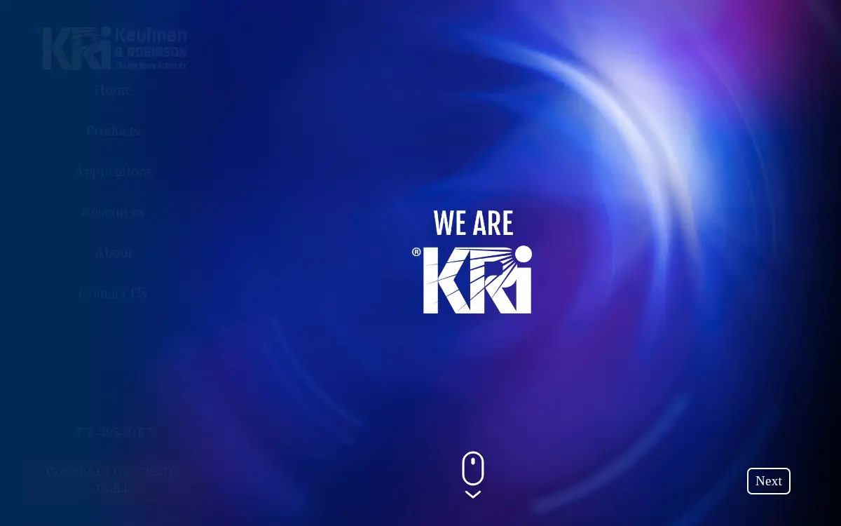 Homepage of Kaufman & Robinson, INC.