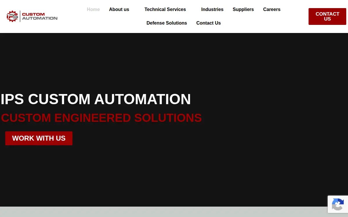 Homepage of Integrated Production Systems, INC.