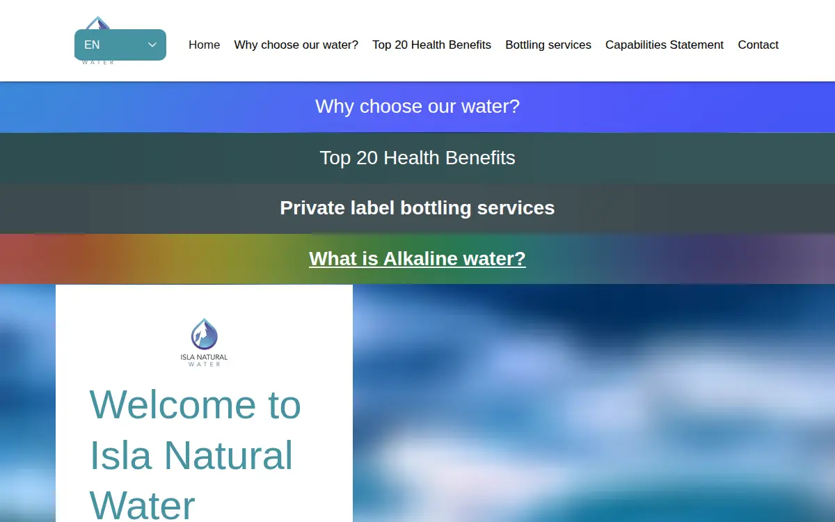 Homepage of Isla Alka Puerto Rico LLC