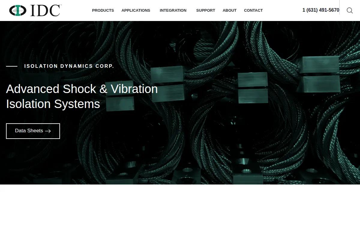 Homepage of Isolation Dynamics Corporation