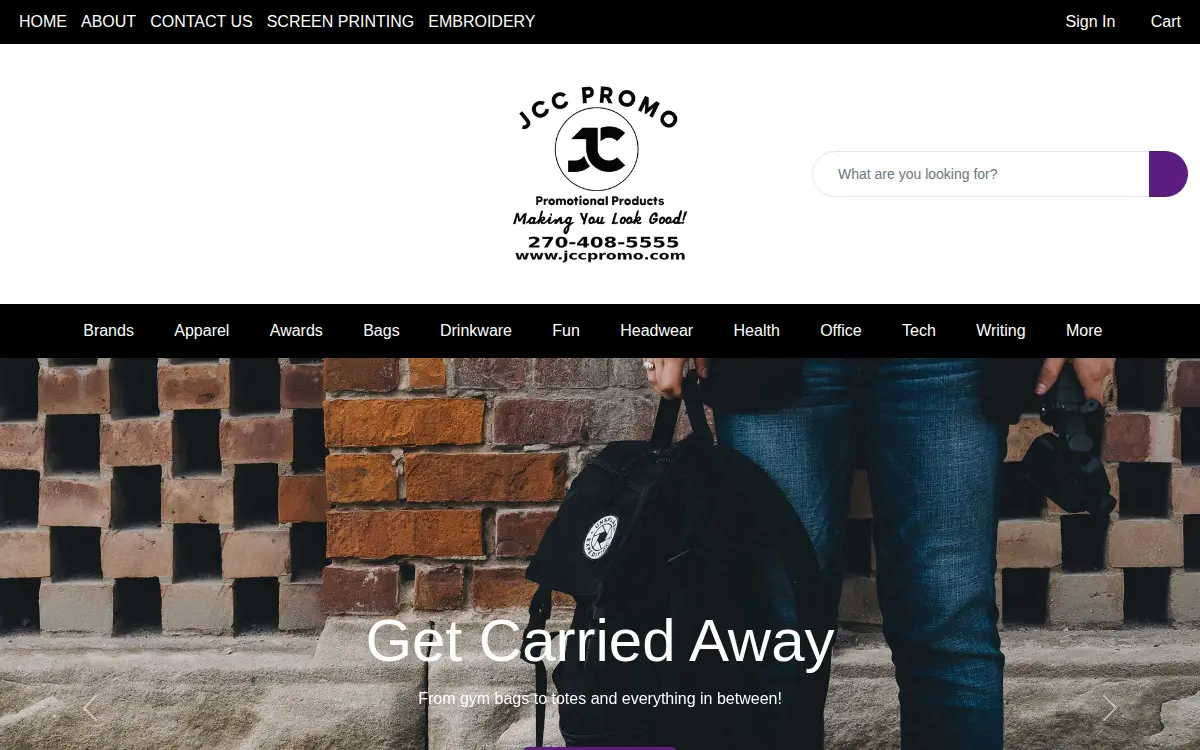 Homepage of Jc, LLC