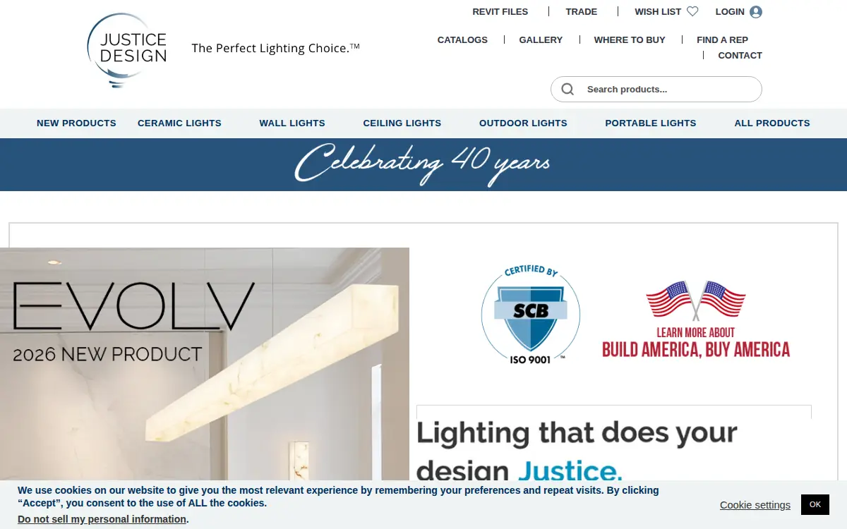 Homepage of Justice Design Group, LLC